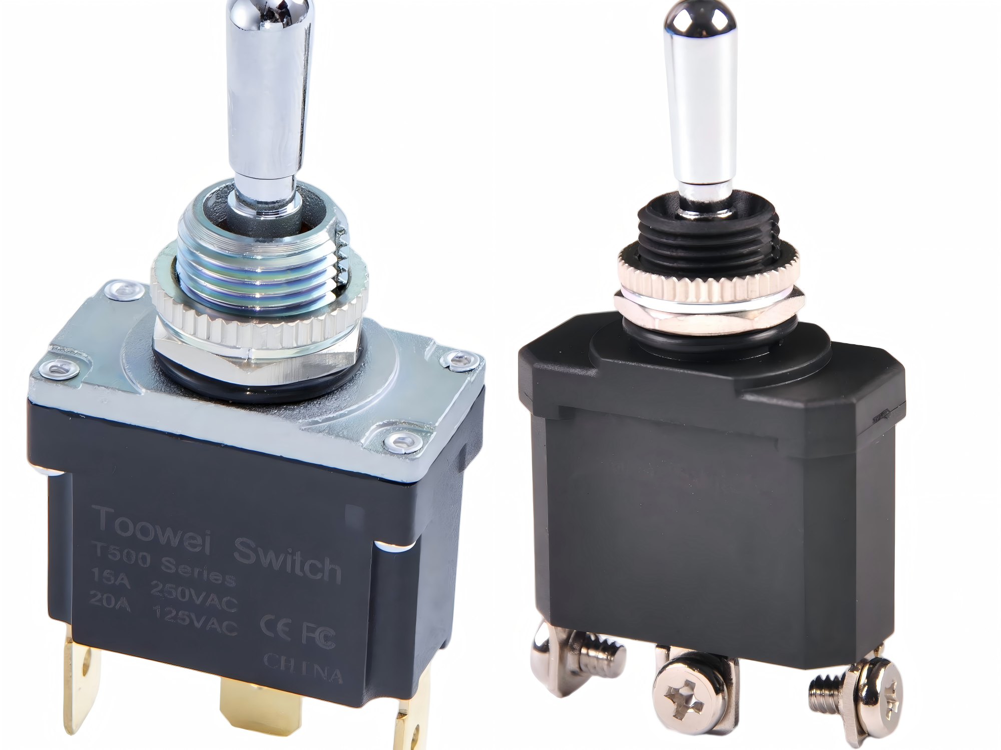 T500 and T800 Toggle Switch Series Upgraded to IP68 Protection