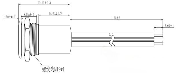 A400 Series 19mm Push Button Switch supplier