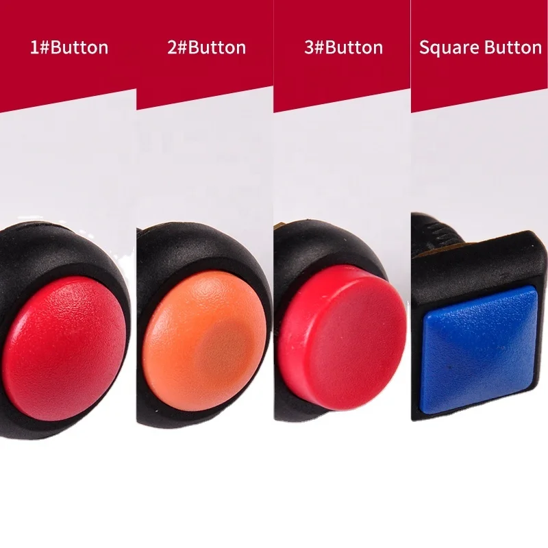 A400 Series 12mm Push Button Switch