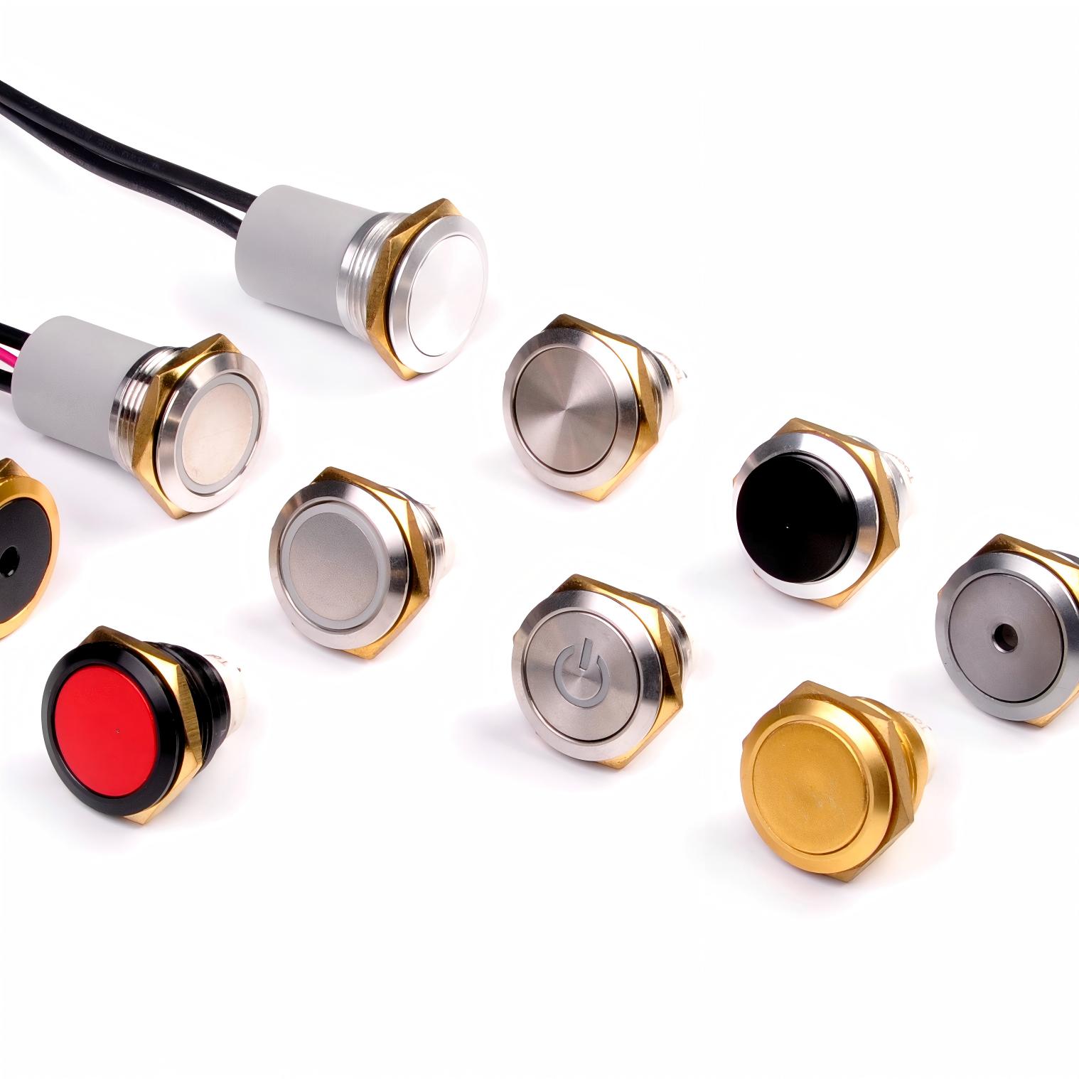 A400 Series 19mm Push Button Switch