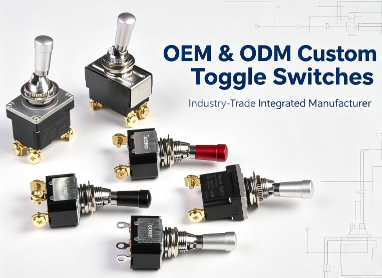OEM & ODM Custom Toggle Switches for Unique Control Requirements of Diverse Industrial Equipment