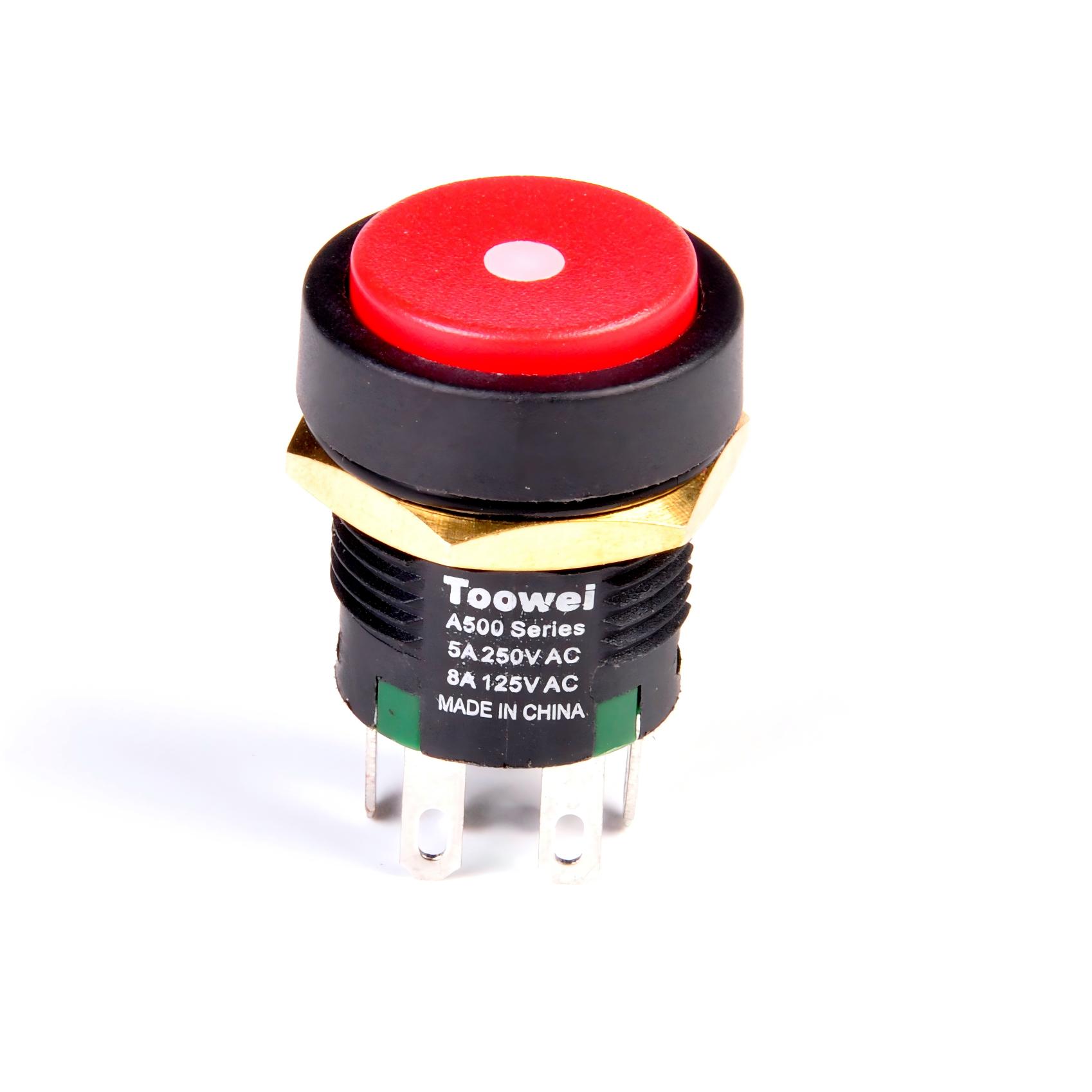 A500 Series Dual-Circuit Push Button Switch
