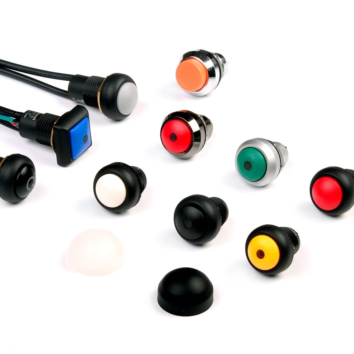 A400 Series 12mm Push Button Switch