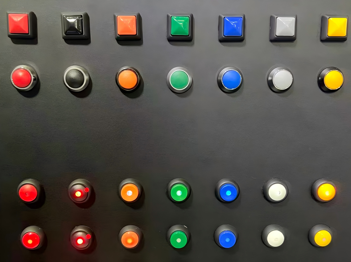 Illuminated vs. Non-Illuminated Push Button Switches