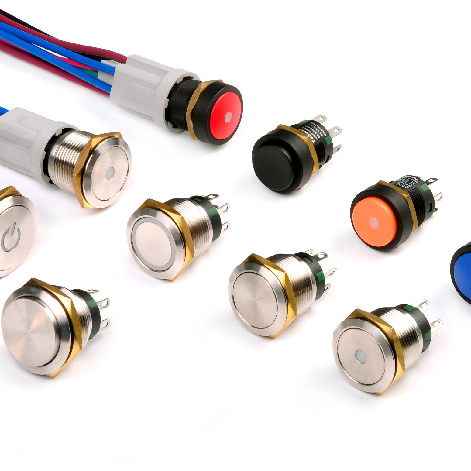 A500 Series Dual-Circuit Push Button Switch