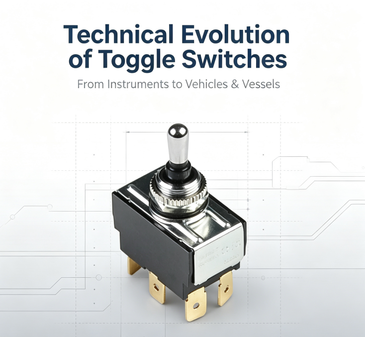 Technical Evolution of Toggle Switches: Applications from Instruments to Vehicles & Vessels