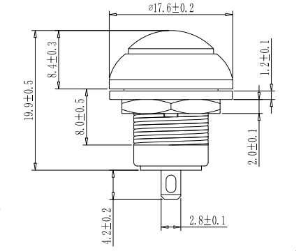 A100 Series Push Button Switch factory