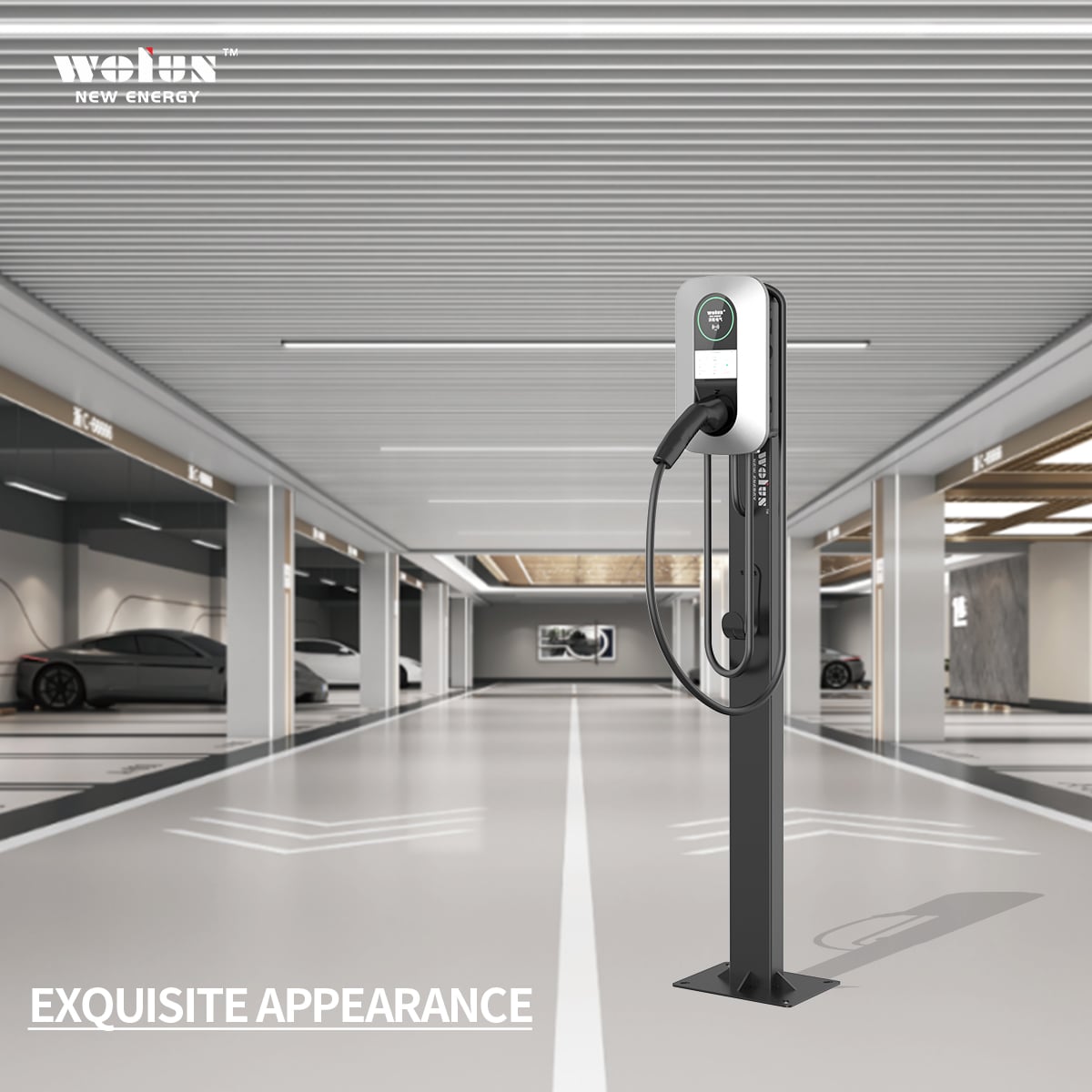 7kw'dan 22kw'a kadar şarj yapan AC elektrikli araç