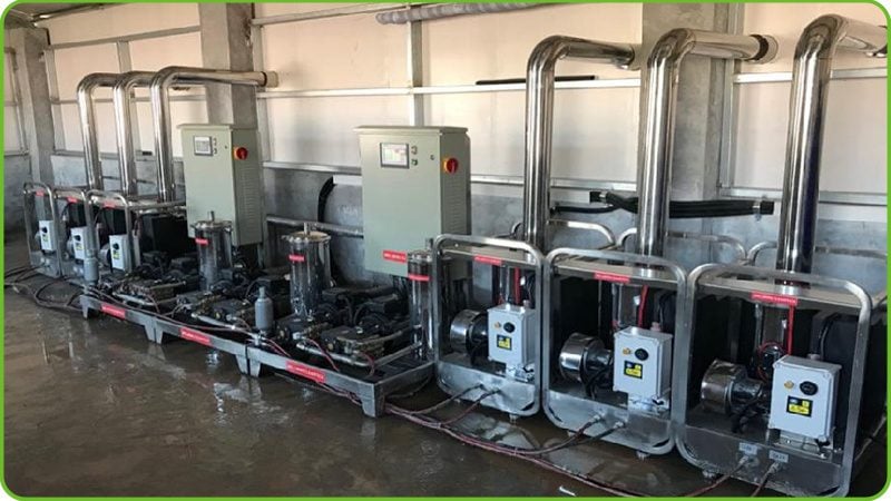Centralized Cleaning Pump Room