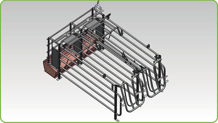 Self-Locking Stall