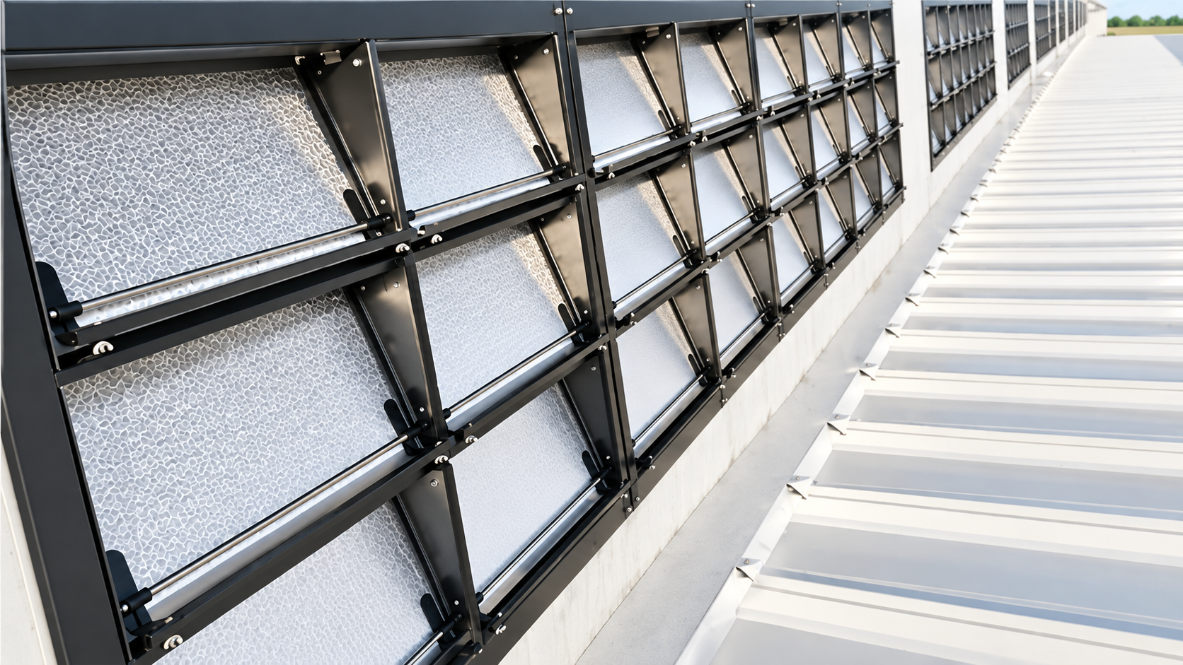 Passive ventilation air inlet
