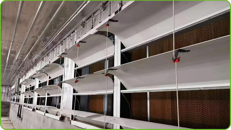 Boar station ventilation cooling and environment control system
