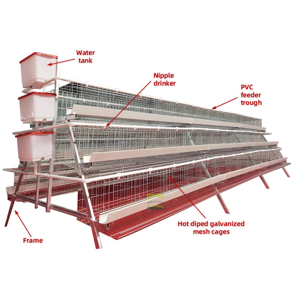 3-Tier A-Type Cage