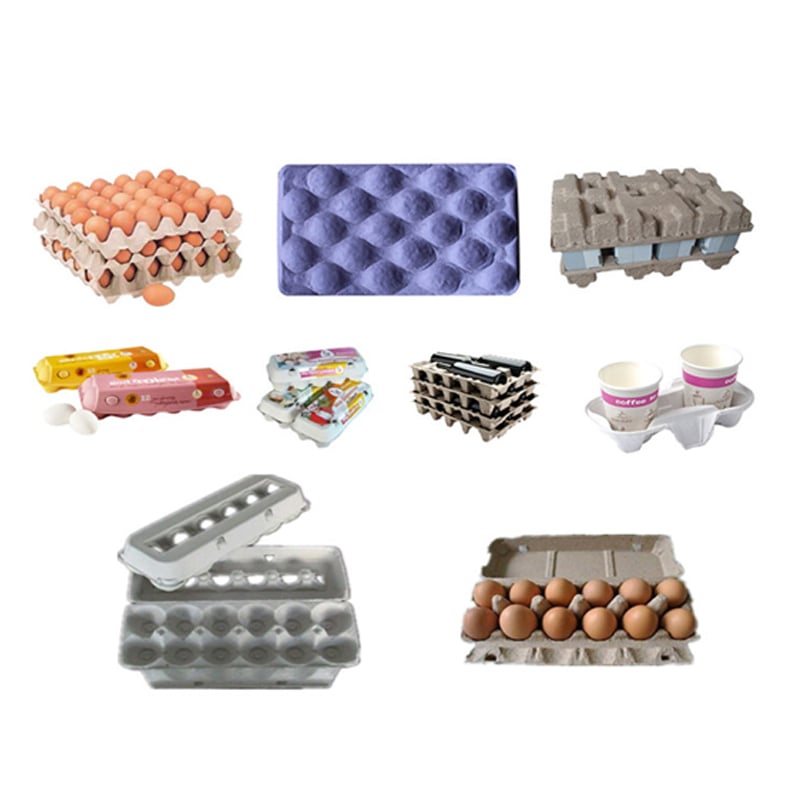 Finished pulp packaging product applications