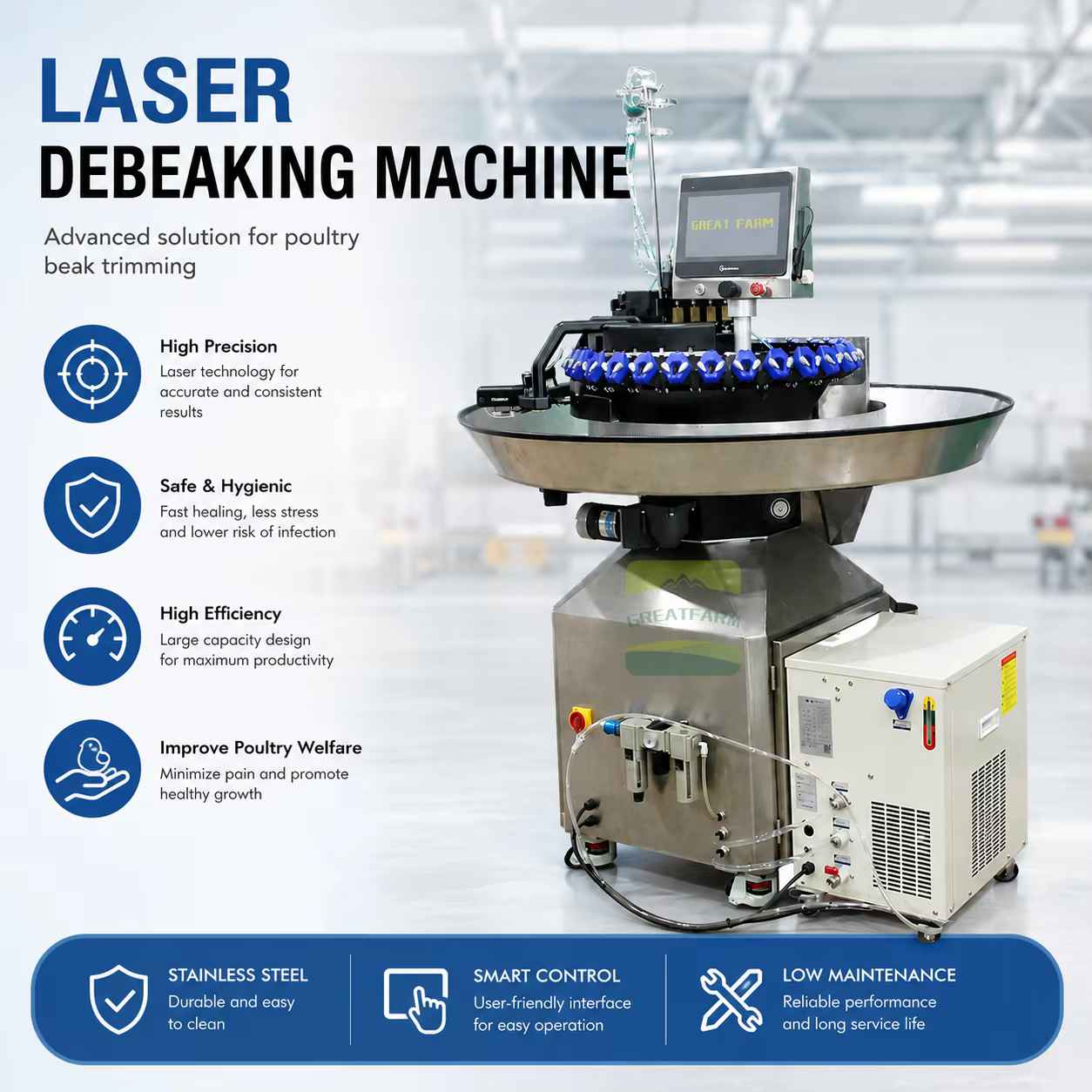 Laser Debeaking Machine Product Details