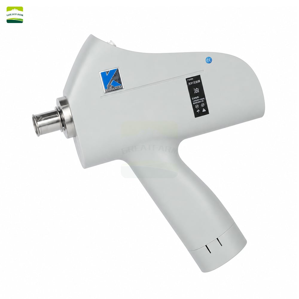 Needle-free animal injector product