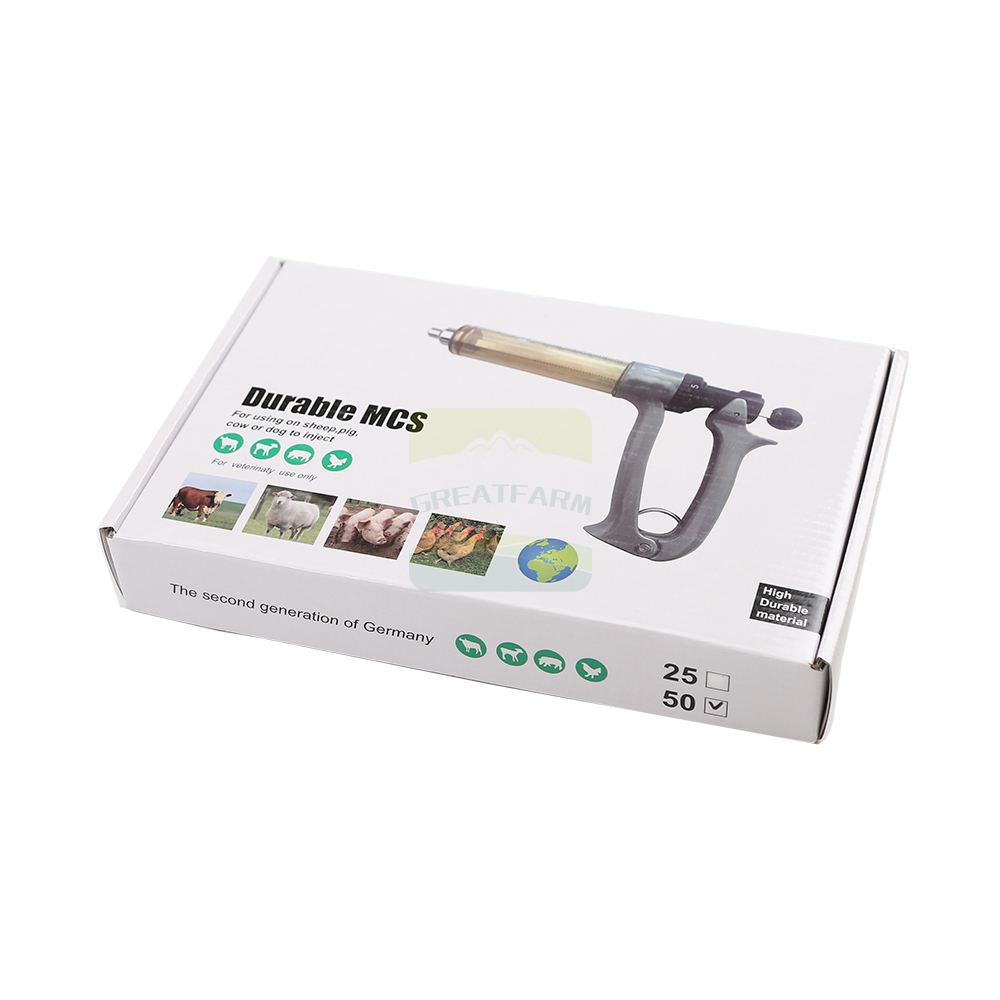 Semi-automatic syringe package view