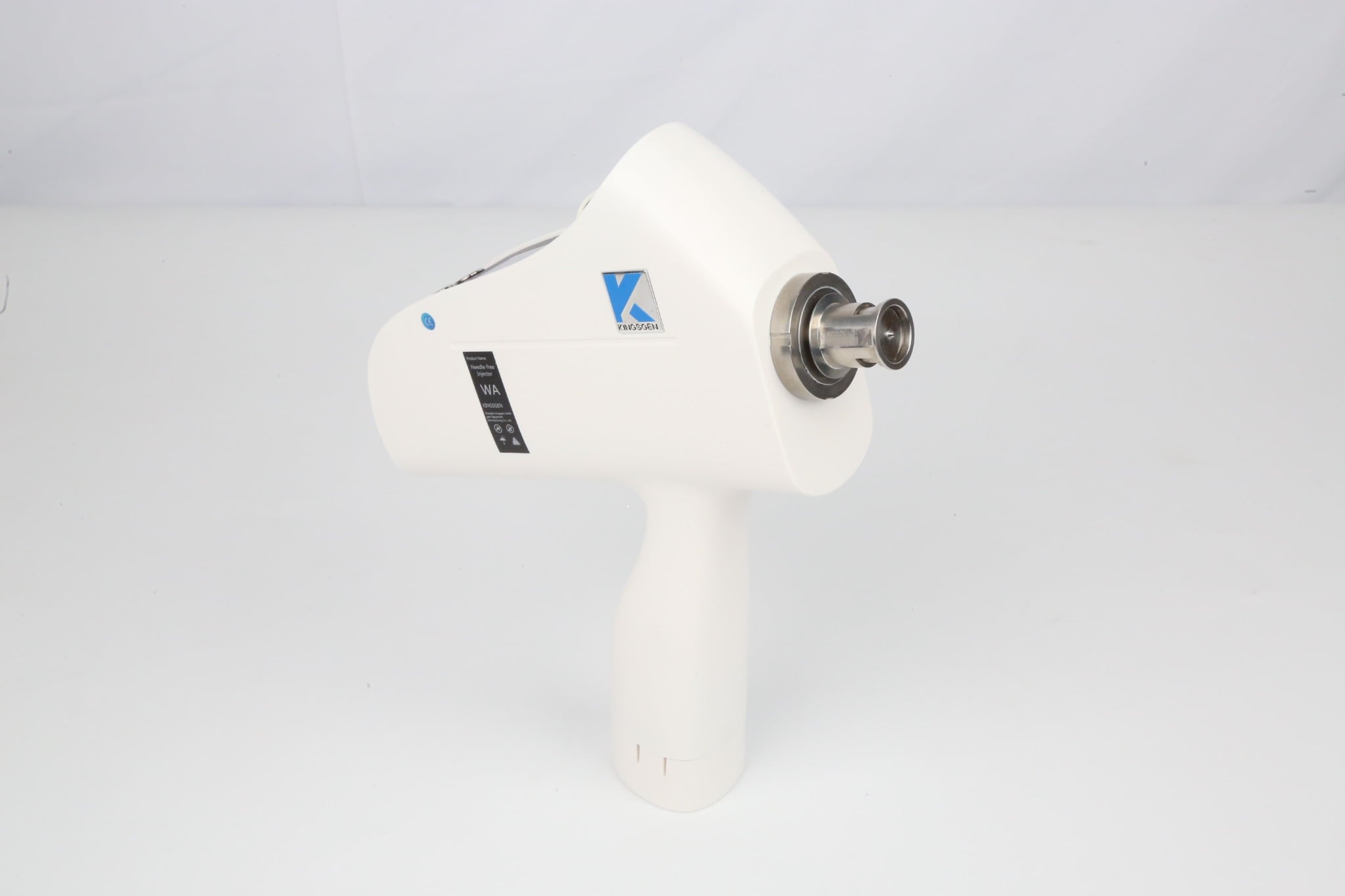 Needle-free injector white side