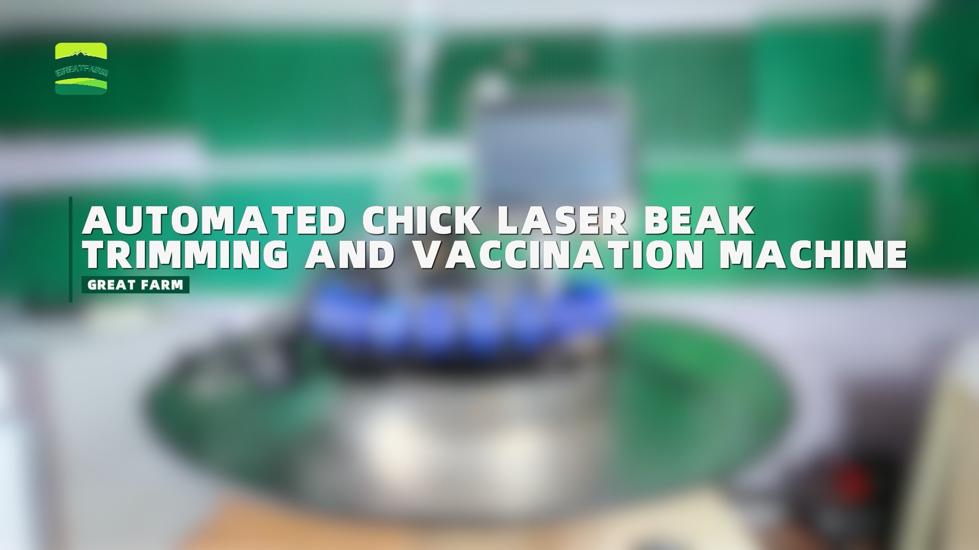 Automated Chick Laser Beak Trimming and Vaccination Machine