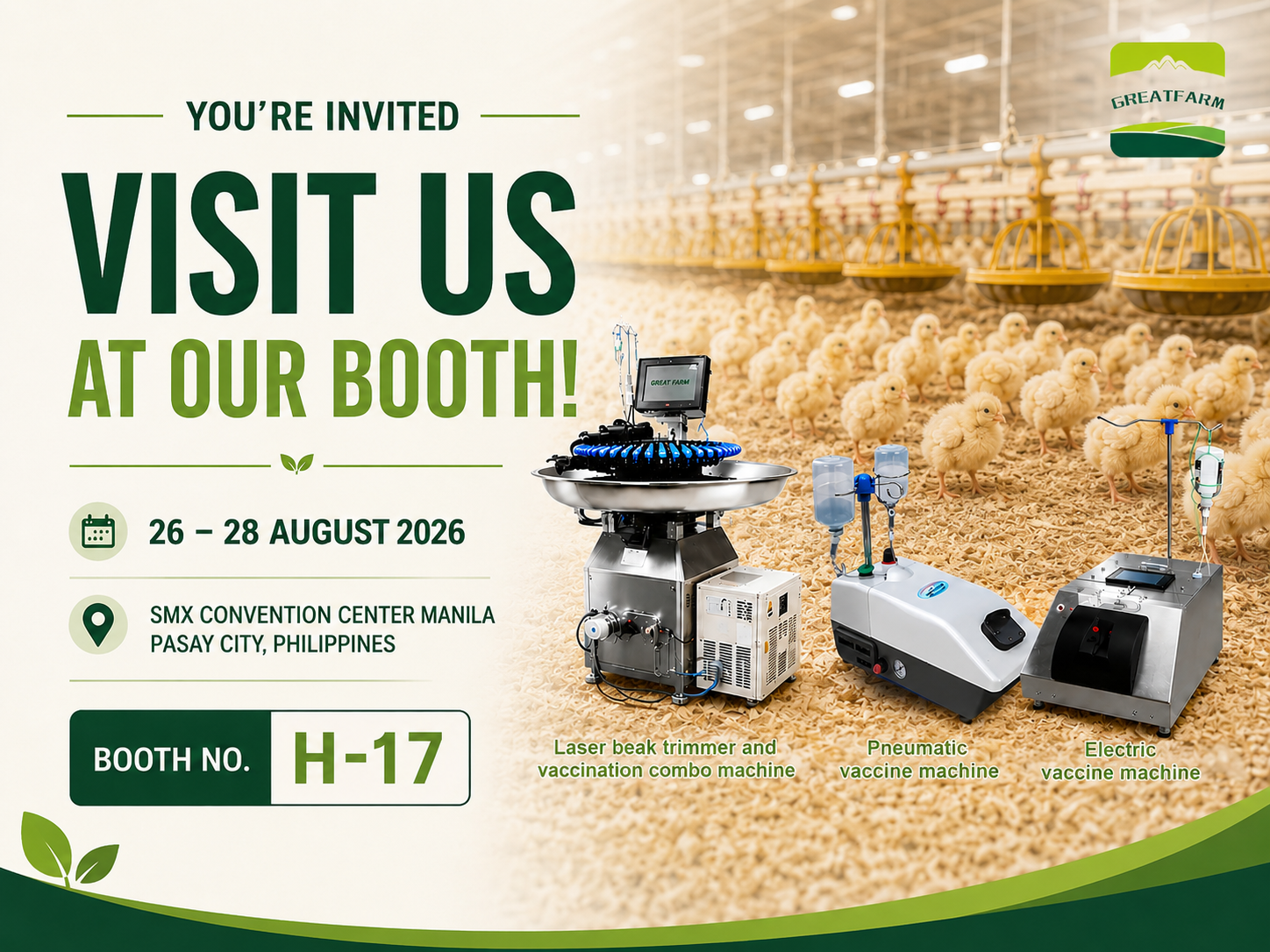 GREAT FARM Invites You to Livestock Philippines 2026