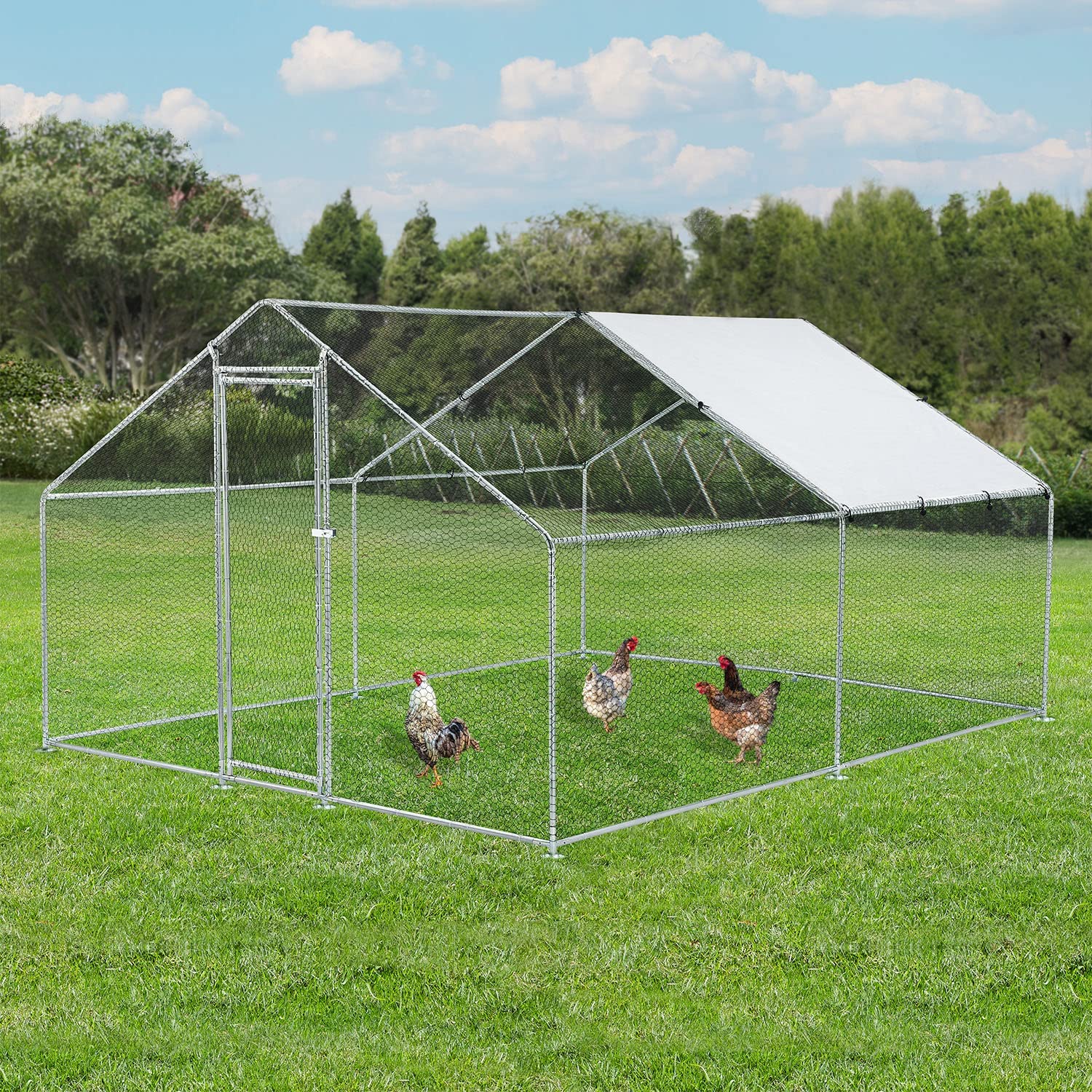 Poultry Floor Raising System