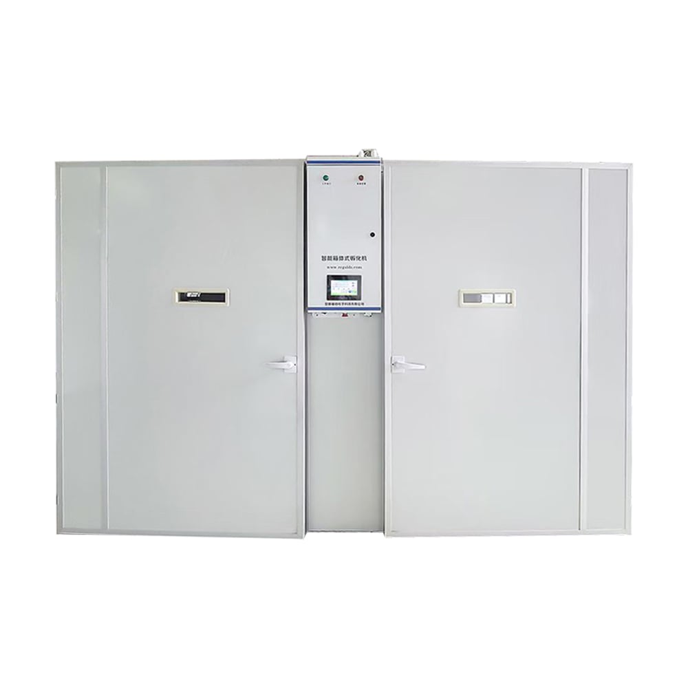 Incubator temperature and humidity setting screen