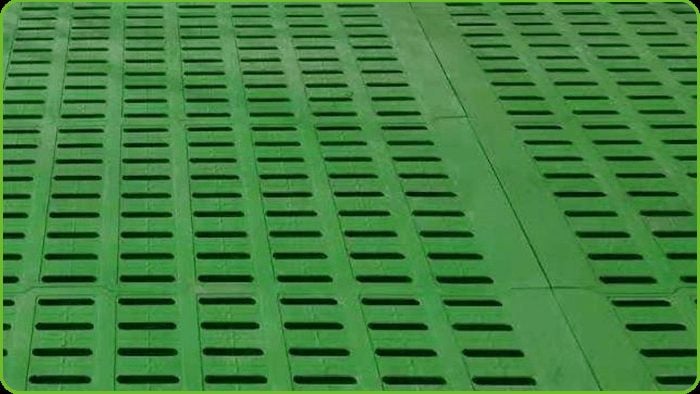 New-Material Slatted Floor