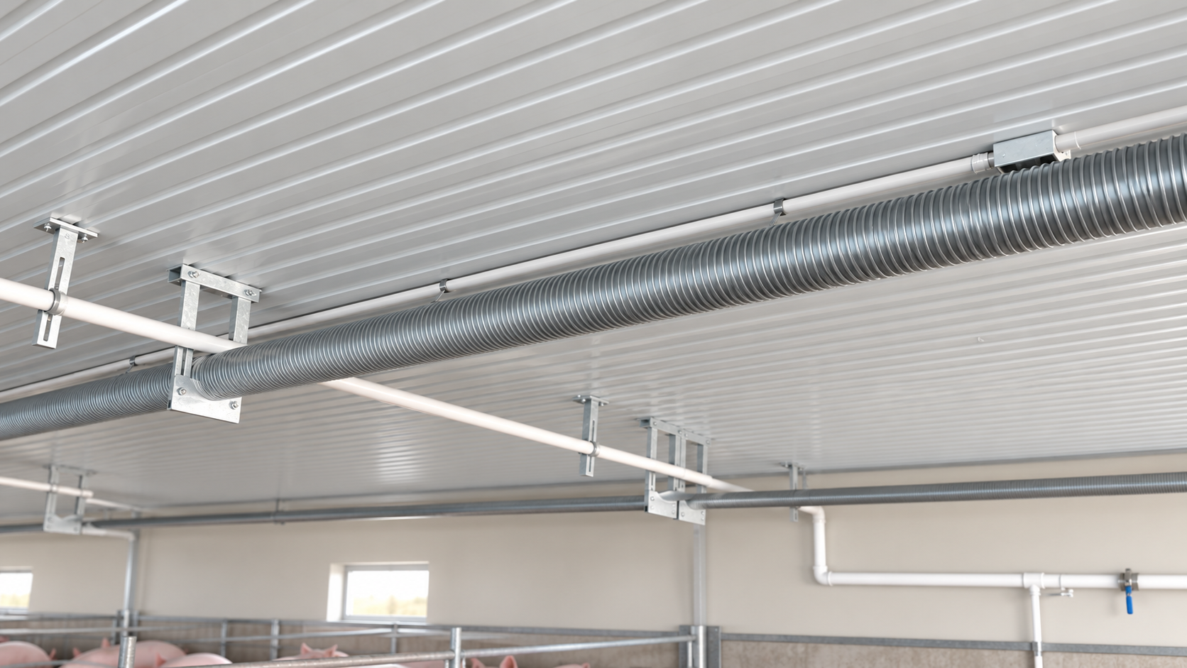 Pig house heating equipment
