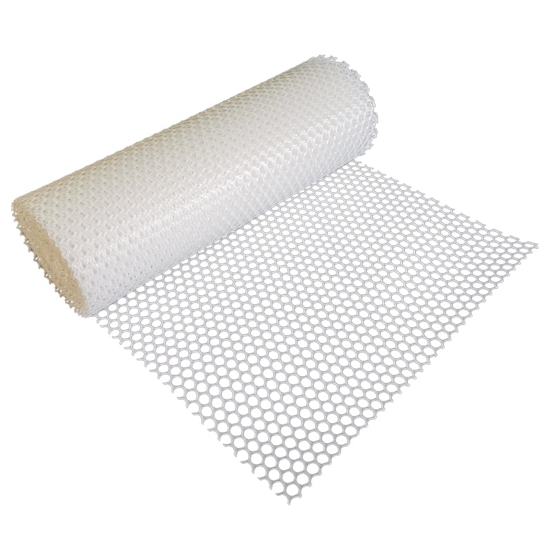 Plastic slatted floor roll