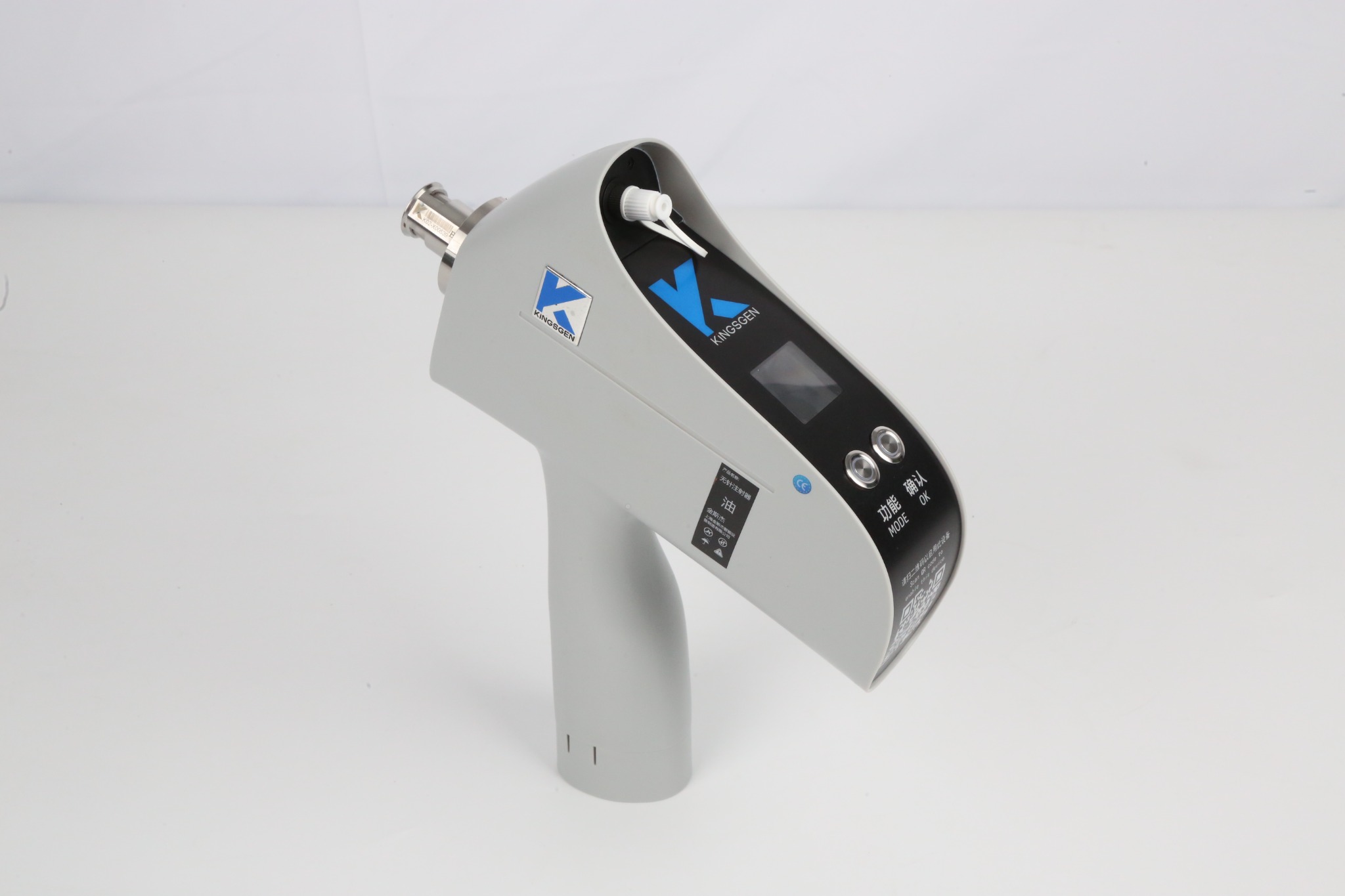 Oil-adjuvant needle-free injector
