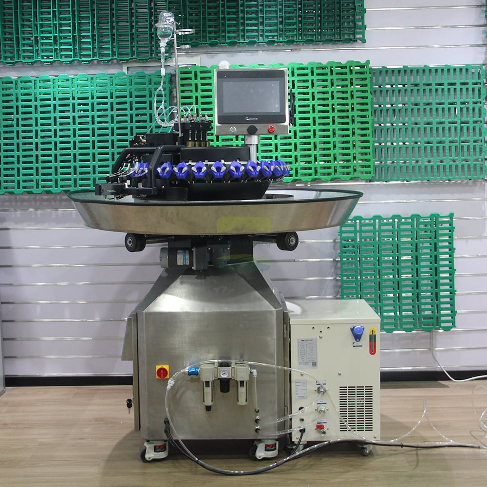 Laser combo machine in showroom
