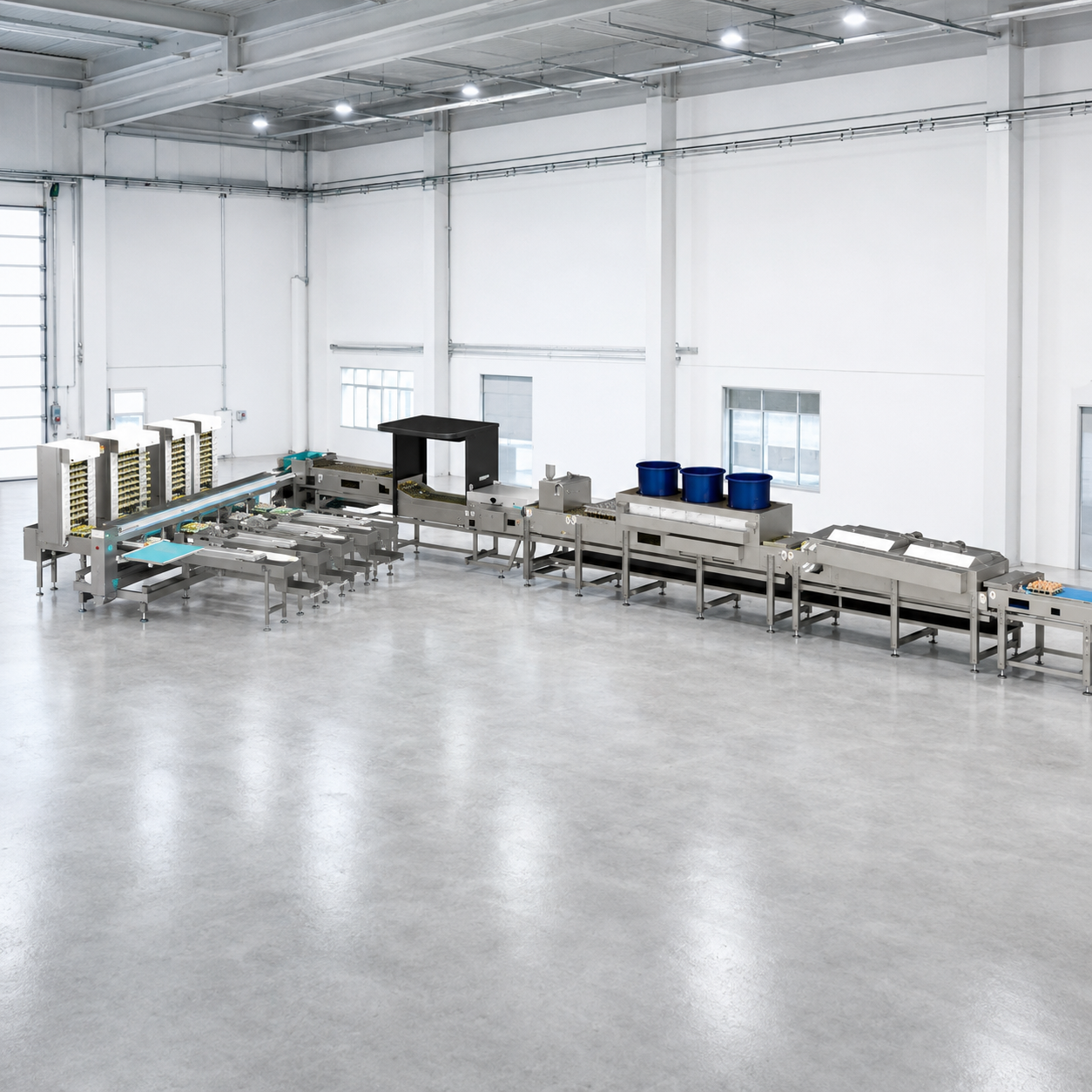 30000 eggs per hour egg cleaning line