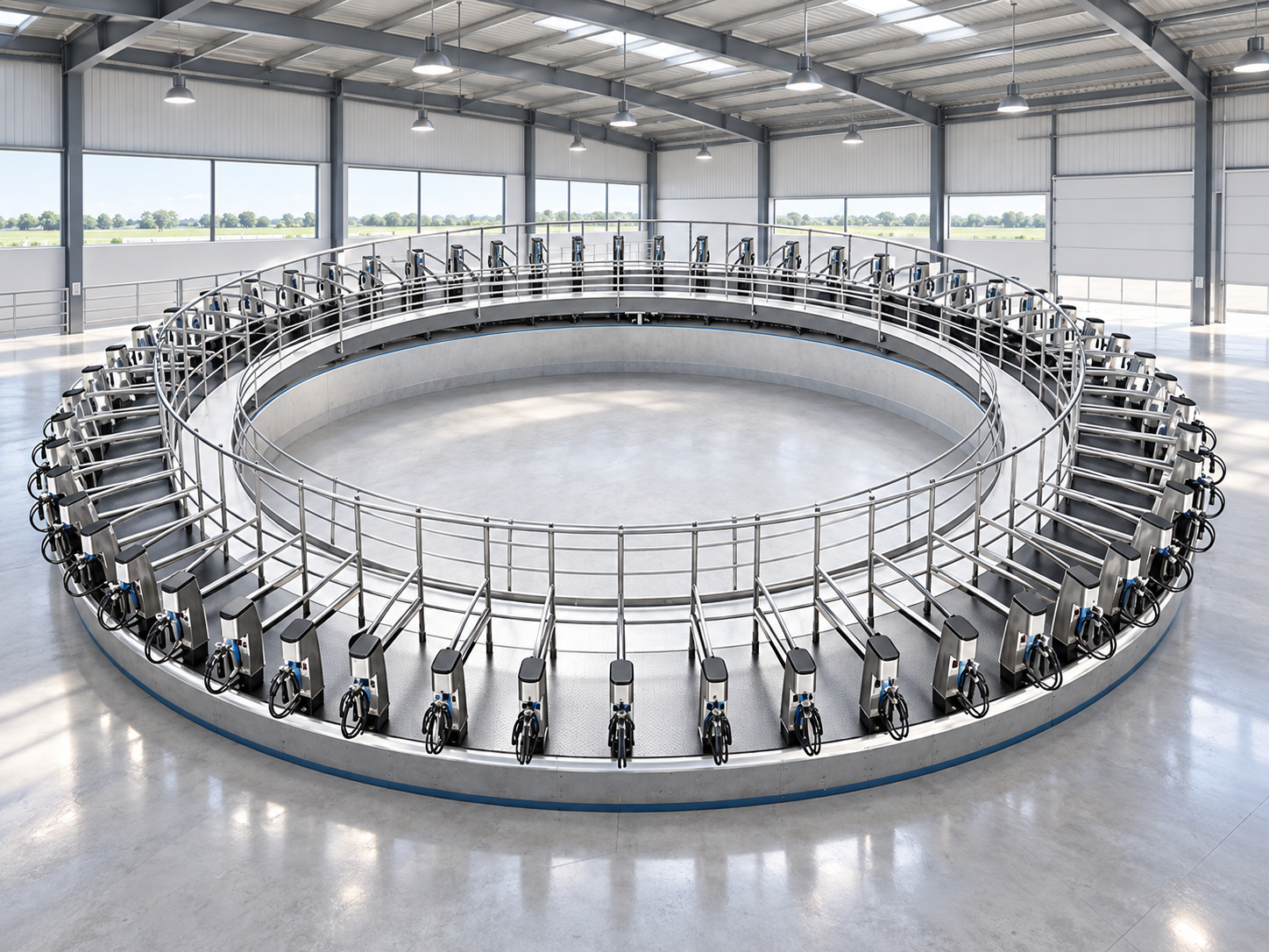 Cattle Farm Milking System