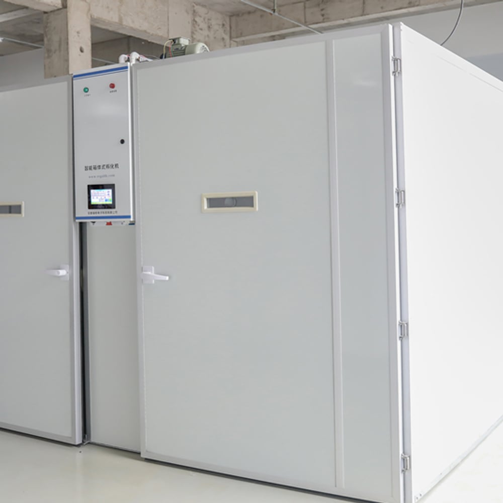 Incubator room with control cabinet