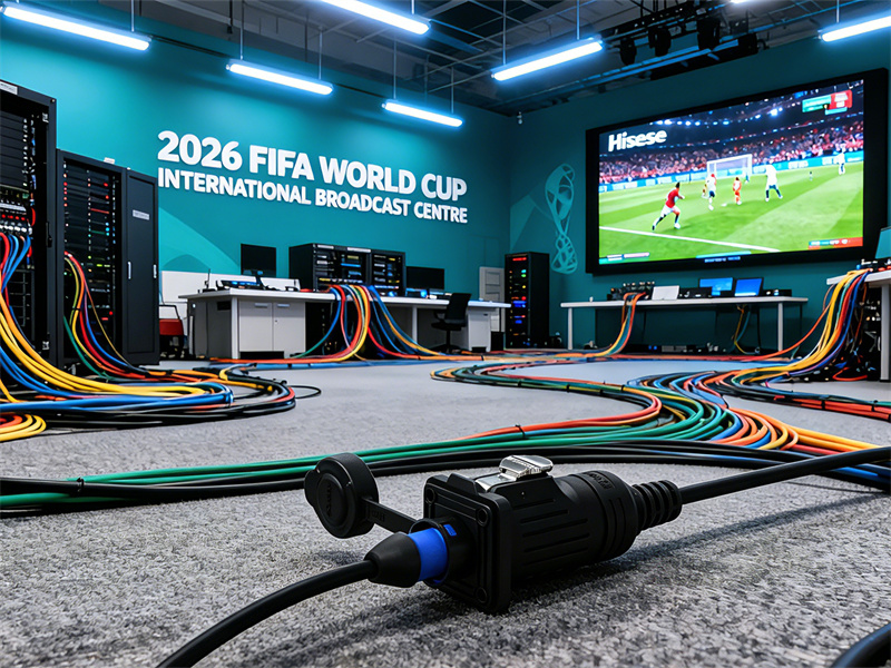 Waterproof Connectors: The Unsung Heroes Powering the 2026 FIFA World Cup Broadcast Center