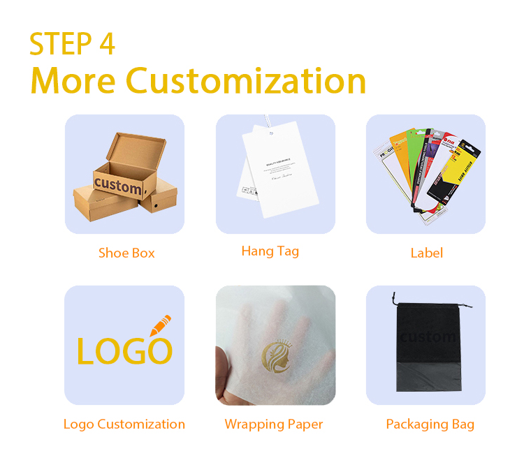 More Customization: Add custom logos, packaging, tags, and personalized details.