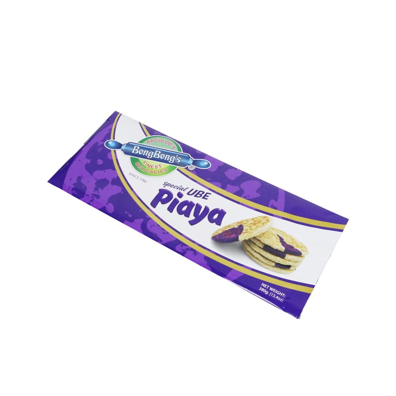 Weiyi Pack Custom Printed Food Grade Back Seal Pouch OPP Laminated Aluminum Foil Bag for Biscuit Cookie Bakery Snack Packaging