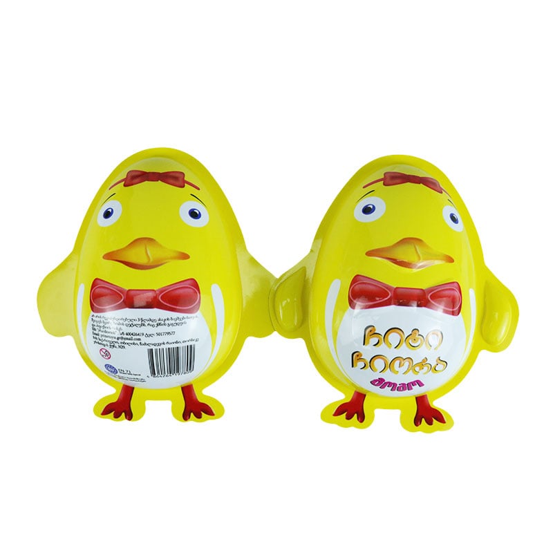 Shantou Factory Price Wholesale Football Shape Surprise Egg Toy Candy Toys Kids Capsule Toys Thermoforming Pvc Blister Packaging