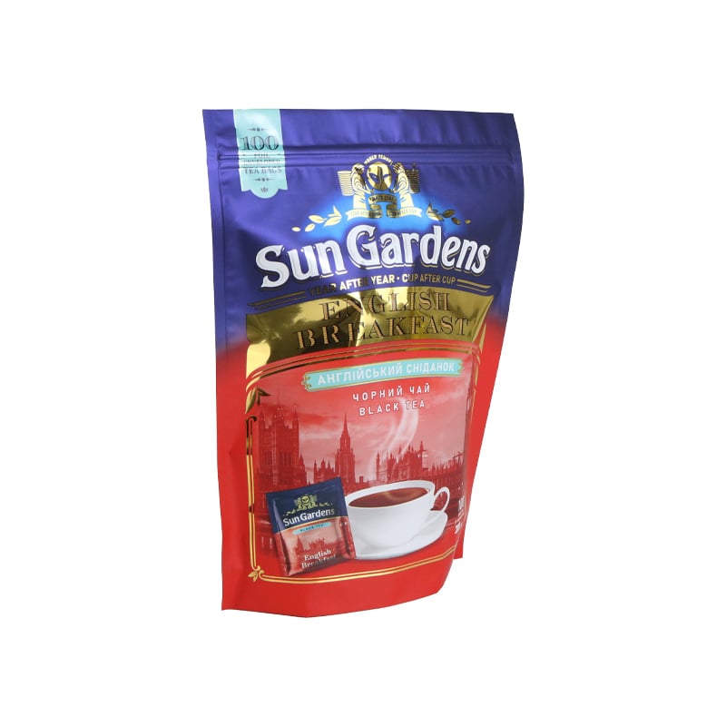 Weiyi Pack Food Grade Custom Printed Aluminum Foil Stand Up Pouch Zipper Bag for Tea Snack Packaging with Resealable Lock