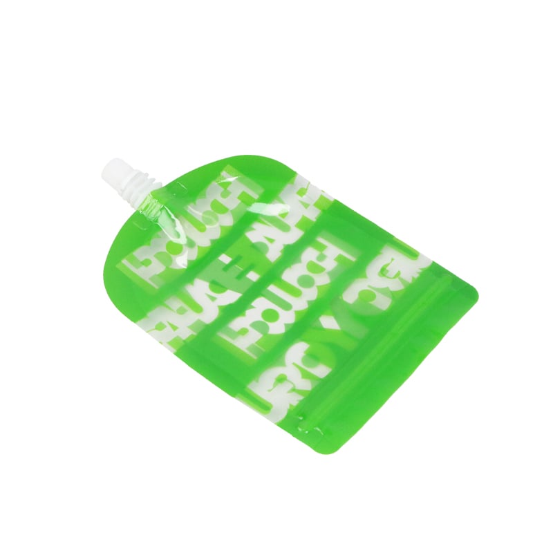 Weiyi Pack Custom Printed Baby Food Water Packaging Double Zipper Plastic Liquid Stand up Spout Pouch for Sauce Juice Drink