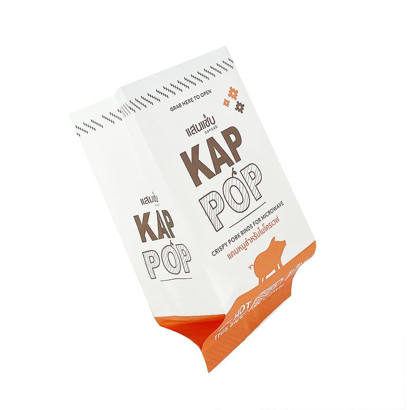 Microwave popcorn paper bag