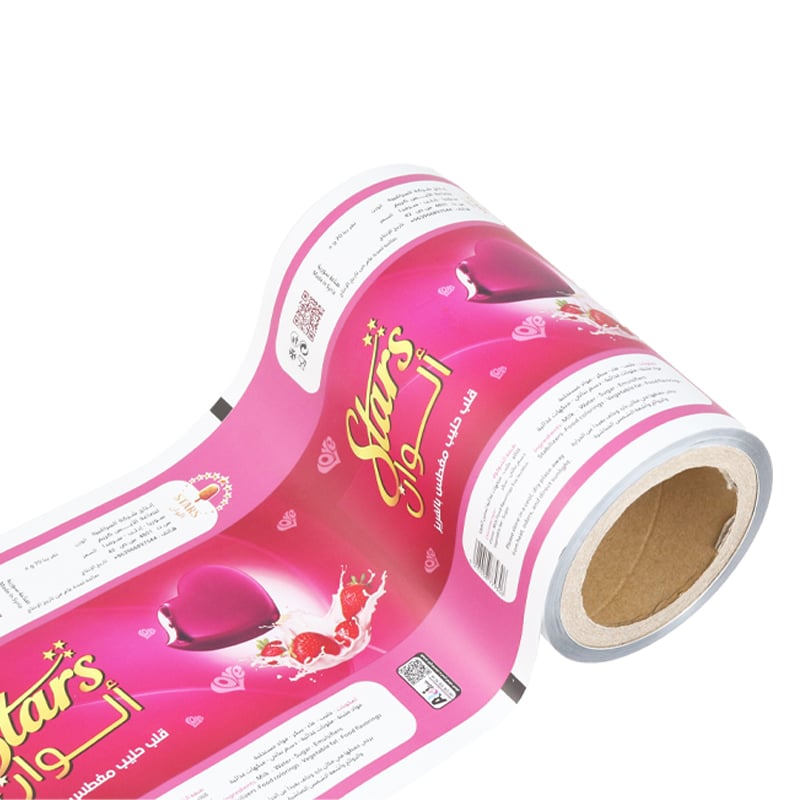 Weiyi Pack Custom Printed Plastic Laminating Film Roll Automatic Packaging Film for Tissue Paper Towel Napkin Household Products