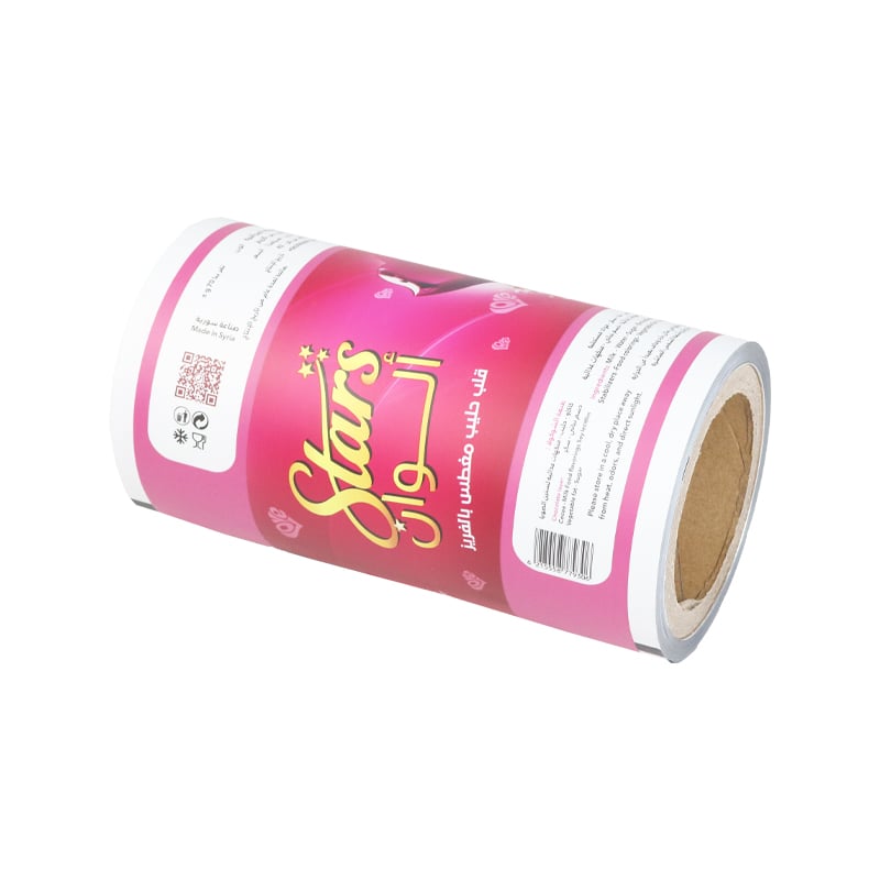 Weiyi Pack Custom Printed Plastic Laminating Film Roll Automatic Packaging Film for Tissue Paper Towel Napkin Household Products