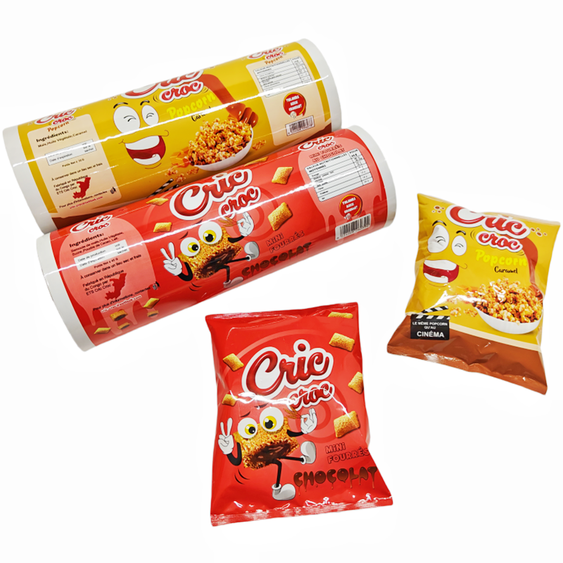 Rolo de Embalagem para Sacos Autoportantes e Sachês