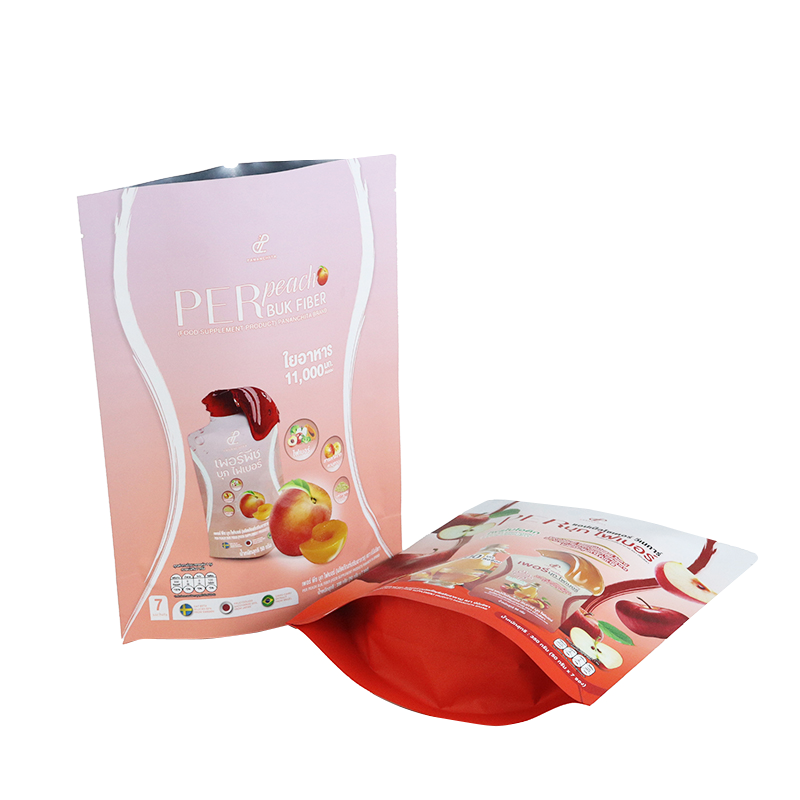 Weiyi Pack Wholesale Custom Logo Plastic Stand up Spout Pouch for Fruit Juice Beverage Drink Packaging Thai Fruit Flavor