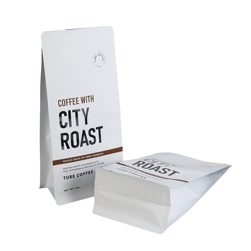 Weiyi Pack Food Grade Matte Aluminum Foil Coffee Bag Stand up Pouch with Zipper Valve for City Roast 100% Arabica Coffee Bean 1kg