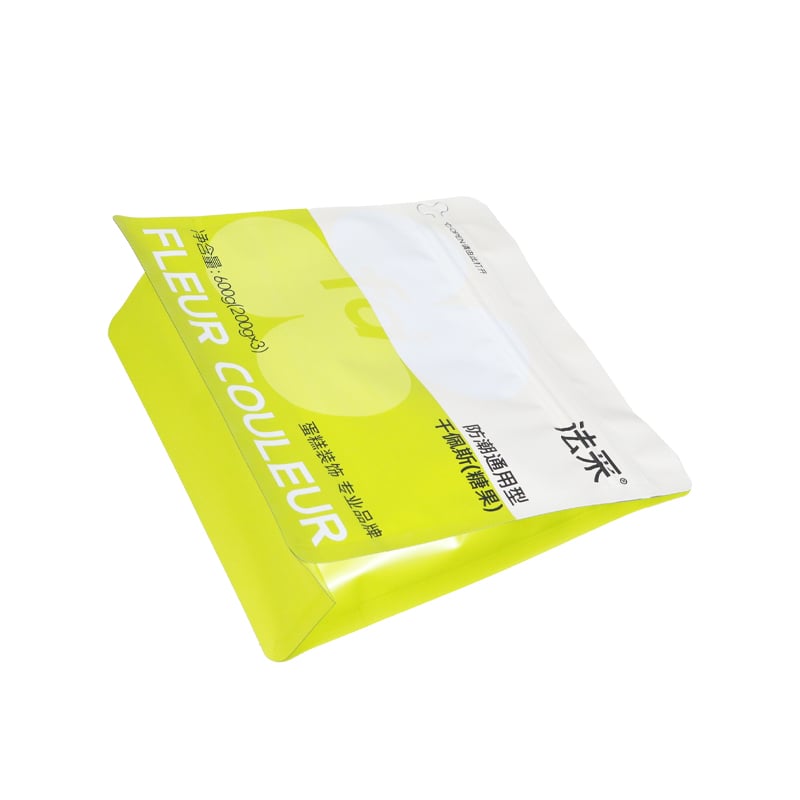 Weiyi Pack Custom Printed Resealable Moisture Proof Stand up Pouch Aluminum Foil Ziplock Bag for Gummy Candy Food Storage Cake Decoration