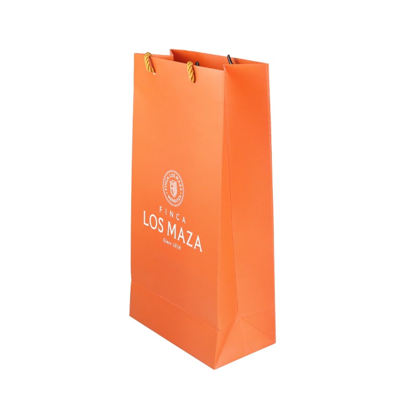 Weiyi Pack Custom Printed Recyclable White Card Paper Shopping Bag with Handle Luxury Gift Tote Bag for Boutique Wine Brand Custom Logo