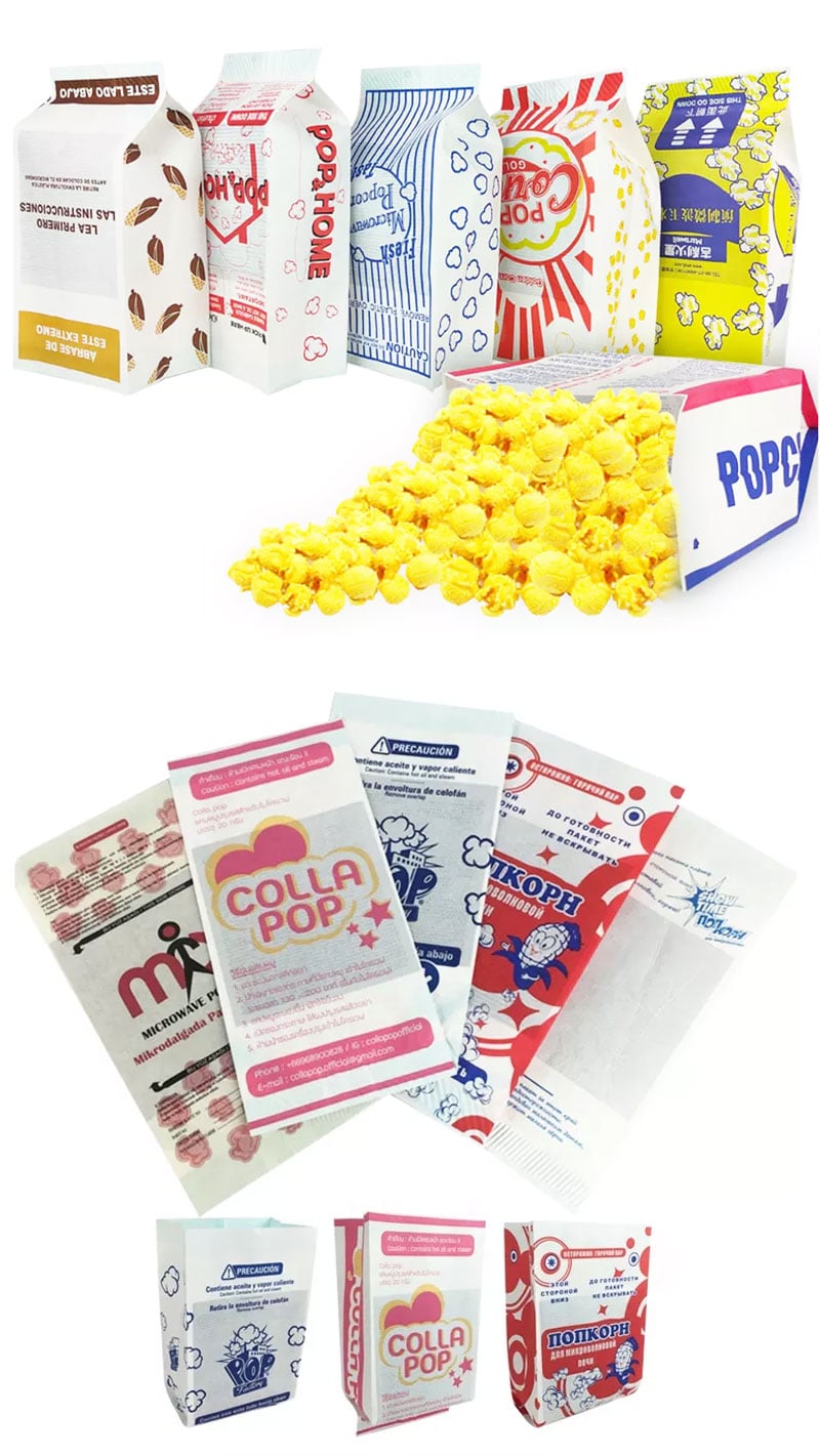 Innovative Microwave Popcorn Paper Bags Now Available!