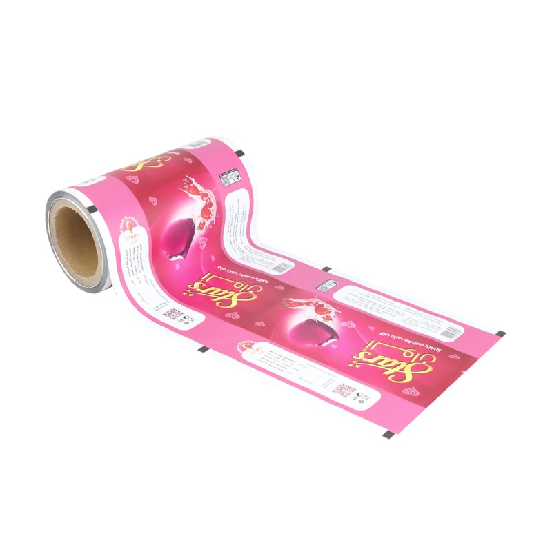 Weiyi Pack Custom Printed Plastic Laminating Film Roll Automatic Packaging Film for Tissue Paper Towel Napkin Household Products